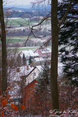 View from the Geolehrpfad trail. / Aussicht vom Geolehrpfad. Tännesberg, Oberpfalz, Bayern.